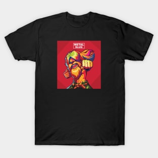 Metal Slug In Wpap Art T-Shirt